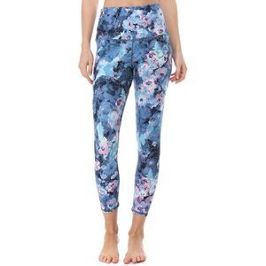 Evolution and Creation Blurred Blossom  Capri Leggings! XL, NWOT! EVCR